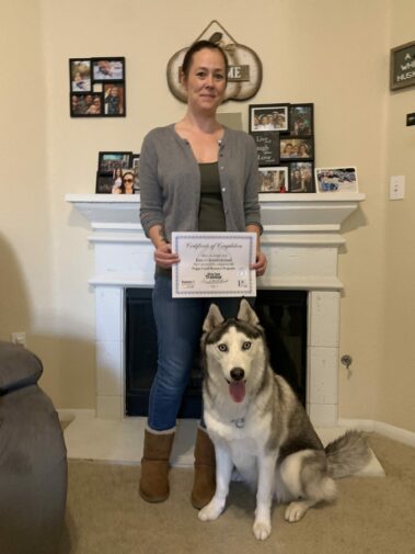Dog Training Graduate