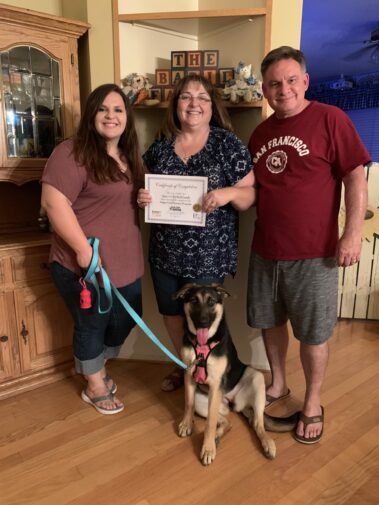 Dog Training Graduate