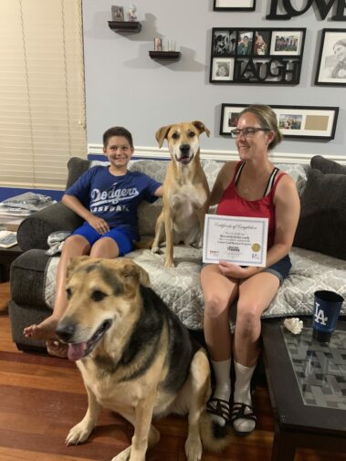 Dog Training Graduates